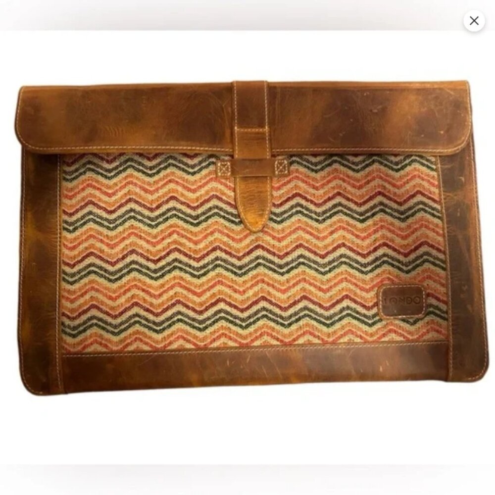 MacBook Pro 15” & 16” Cowhide Leather Sleeve Bag Case - Top Grain Cowhide Leathe